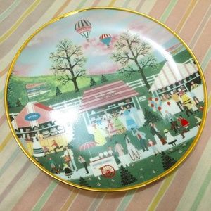 SPRING FESTIVAL Plate Jane Wooster Scott American